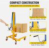 Adjustable Premium 331 lbs Capacity Lift Manual Winch Stacker Material Lift 72