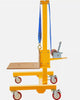 Adjustable Premium 331 lbs Capacity Lift Manual Winch Stacker Material Lift 72