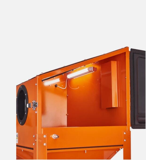 Heavy Duty 60 Gallon Sand Blasting Cabinet with Stand with Blasting Gun And 4 Nozzles AU