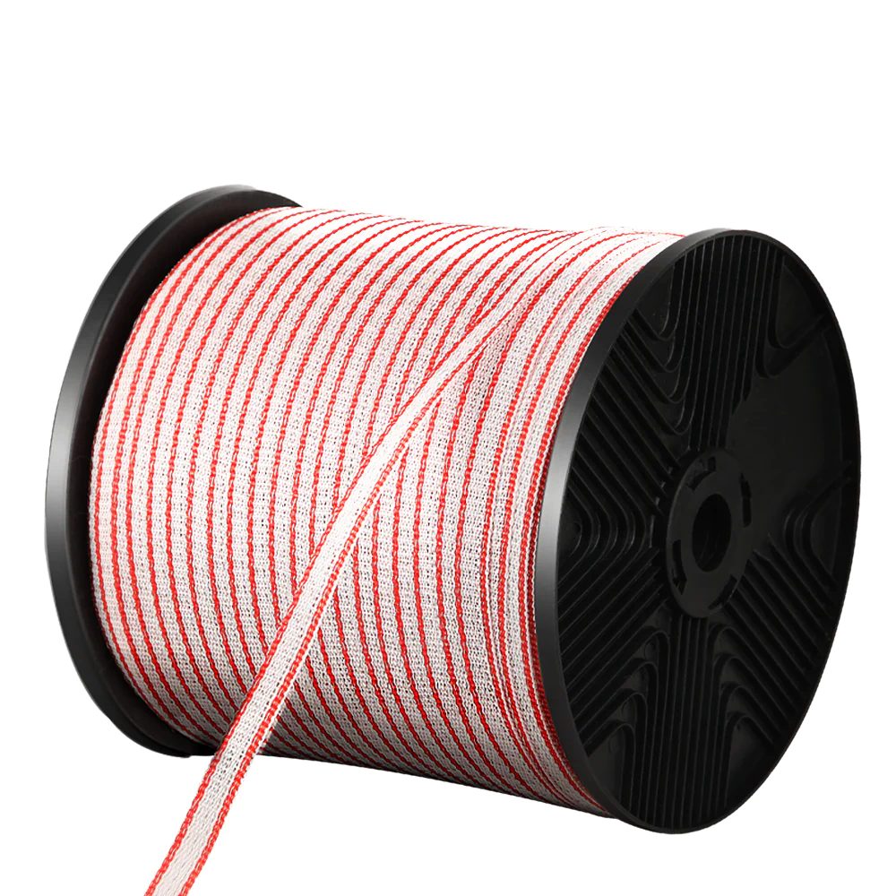 Poly Tape 400M X 12MM Electric Fence Wire + 25pcs pin lock inslator