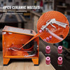 Premium 25 Gallon Sandblasting Cabinet Benchtop Cabinet with Blasting Gun 4 Nozzle AU