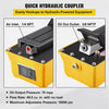 10,000 PSI Premium Air Hydraulic Pump Hydraulic Foot Pump with Hose and Spray Gun AU