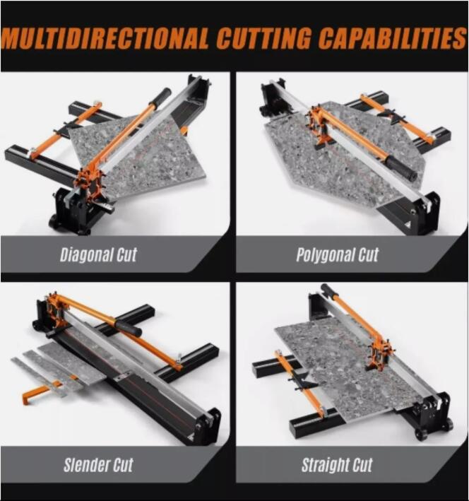 PREMIUM 800mm Manual Tile Cutter Porcelain Ceramic Cutting Hand Tools Slicer AU