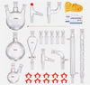 Premium 1000ml 3.3 Boro 29PCS Lab Glassware Distillation Kit Glassware Equipment AU