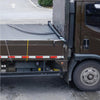 1.6-2.6M Wide Adjustable Dump Truck Trailer Hand Crank Manual Pull Tarp Roller Kit AU