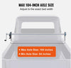 1.6-2.6M Wide Adjustable Dump Truck Trailer Hand Crank Manual Pull Tarp Roller Kit AU