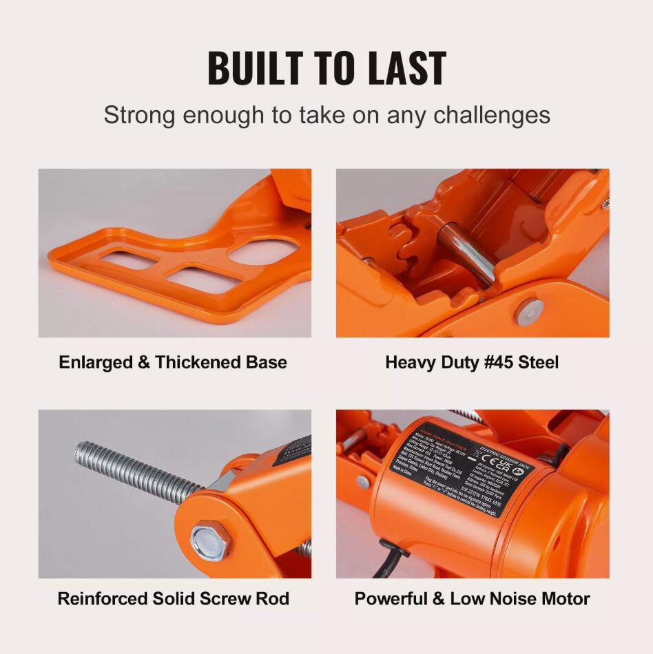 3 Ton UPGRADED Electric Car Jack Floor Jack Electric Scissor Jack Car Repair Tool AU