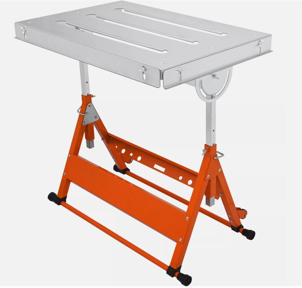 Premium 30" x 20" Adjustable Welding Table Foldable Steel Workbench 181kg Load AU