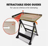 76 x 51CM Height Adjustable Welding Table 150kg Load Heavy-Duty Steel Bench Welder
