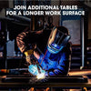 76 x 51CM Height Adjustable Welding Table 150kg Load Heavy-Duty Steel Bench Welder