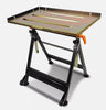 76 x 51CM Height Adjustable Welding Table 150kg Load Heavy-Duty Steel Bench Welder