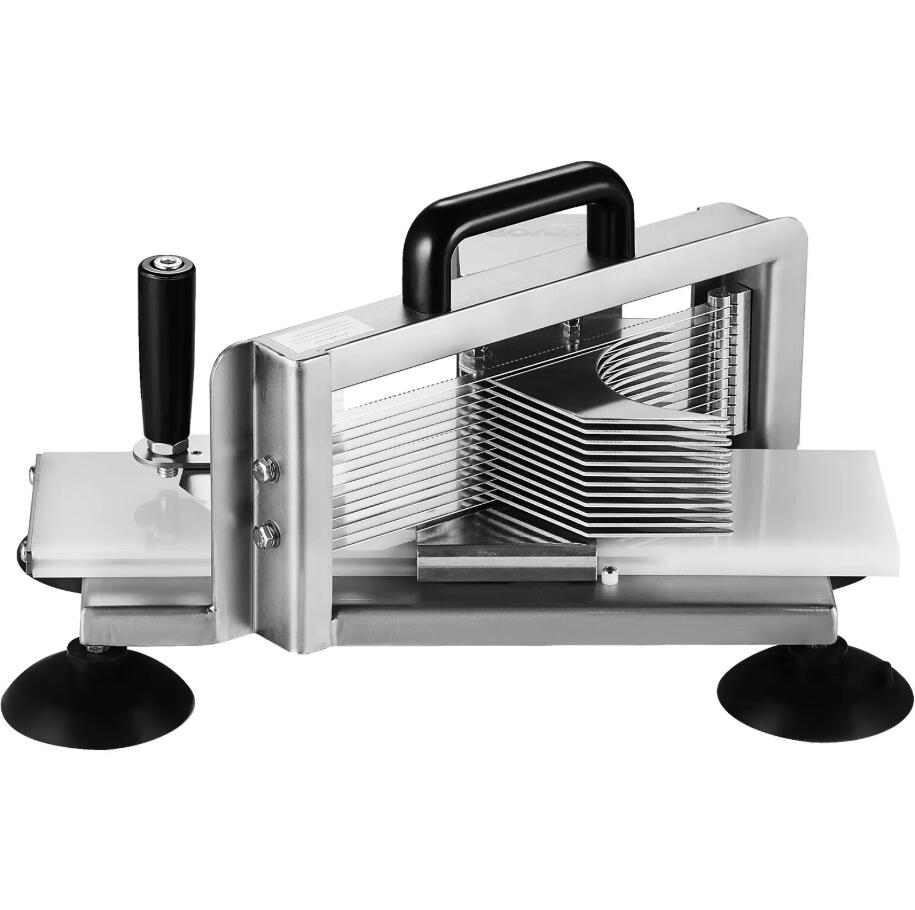 Stainless Steel Heavy Duty 1/4"+3/8"+3/16" Commercial Tomato Slicer Cutter