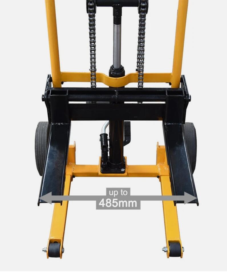 Premium 200kg Capacity 920mm Lift Height Mini Winch Stacker Hydraulic Lifter AU