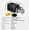 High-Powered 12L 20Mpa Hydraulic Pump Single Acting Dump Trailer Pack Power Unit DC 12V