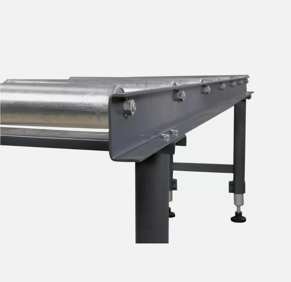 Heavy Duty Steel Conveyor Roller Stand Table 2 Meter Metal Saw Packaging AU