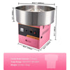 NEW 1000W Commercial Cotton Candy Machine Sugar Floss Maker for Party Pink