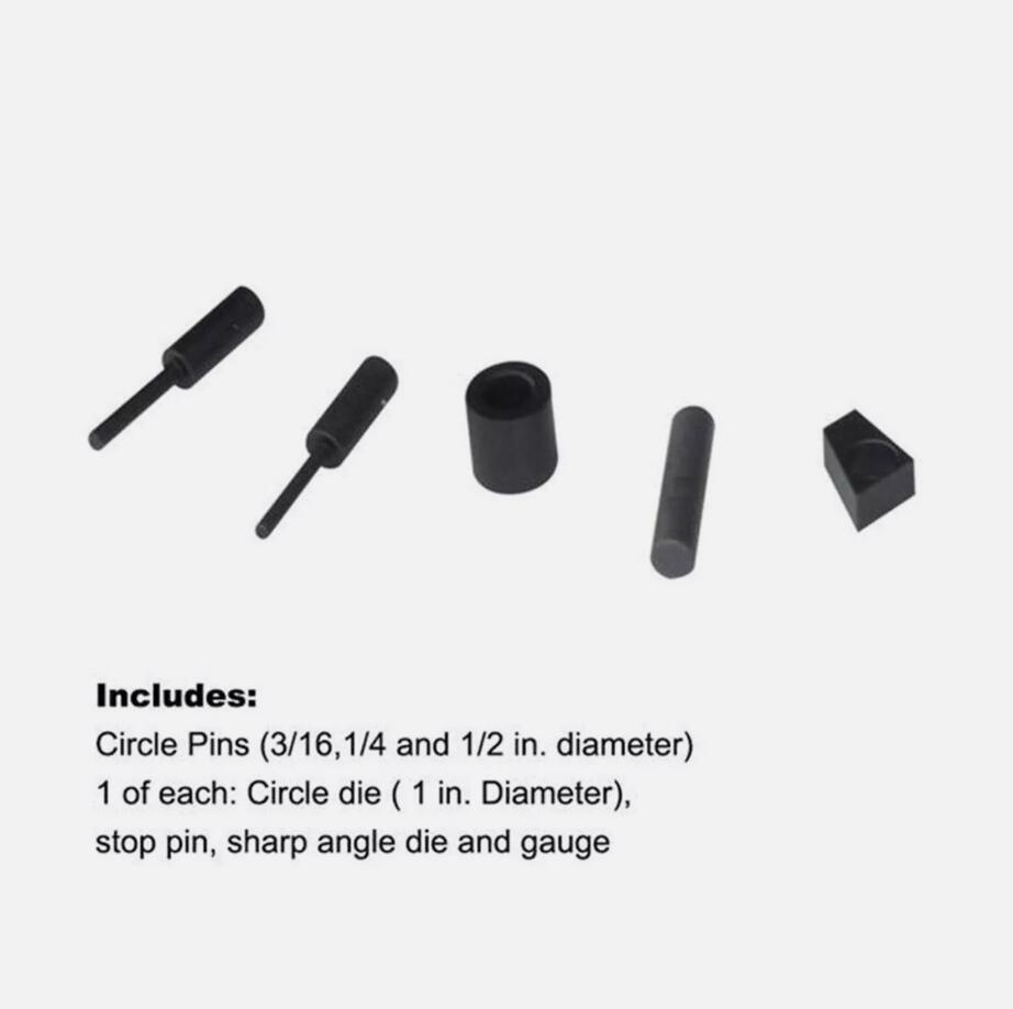 Premium Mini Universal Bender forms Wire & Flat Metal With Ornamental Designs AU