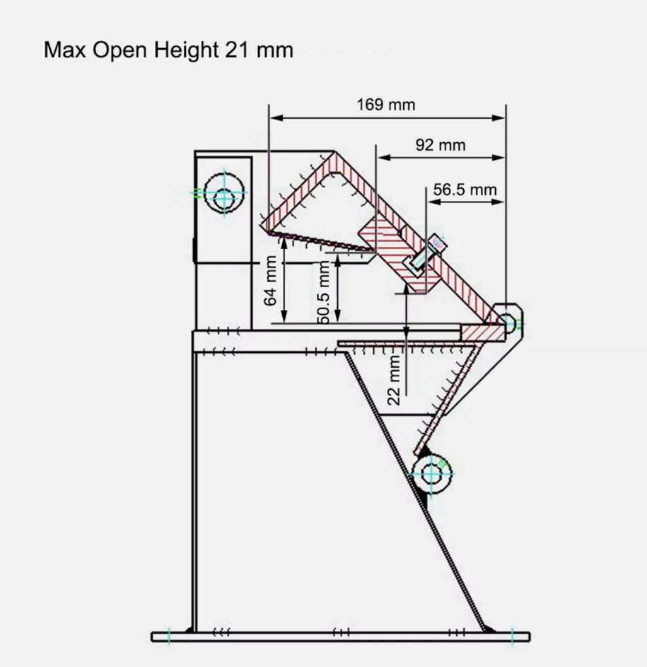 610mm Heavy Duty Adjustable Box and Pan Brake High Precision Pan and Box Metal Brake