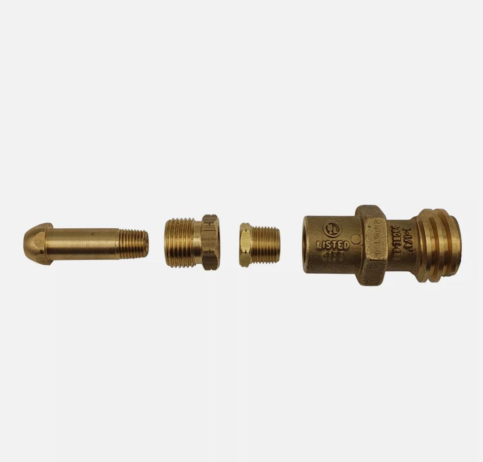 Premium Forklift LPG Bottle Adapter 9kg POL to Forklift Hose BBQ Gas Bottle Adapter AU