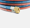 15 Metre Industrial Quality Oxy Acetylene Twin Hose 5/8 UNF Fittings AU