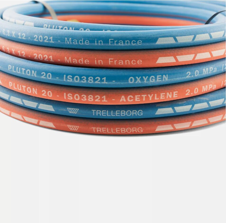 15 Metre Industrial Quality Oxy Acetylene Twin Hose 5/8 UNF Fittings AU