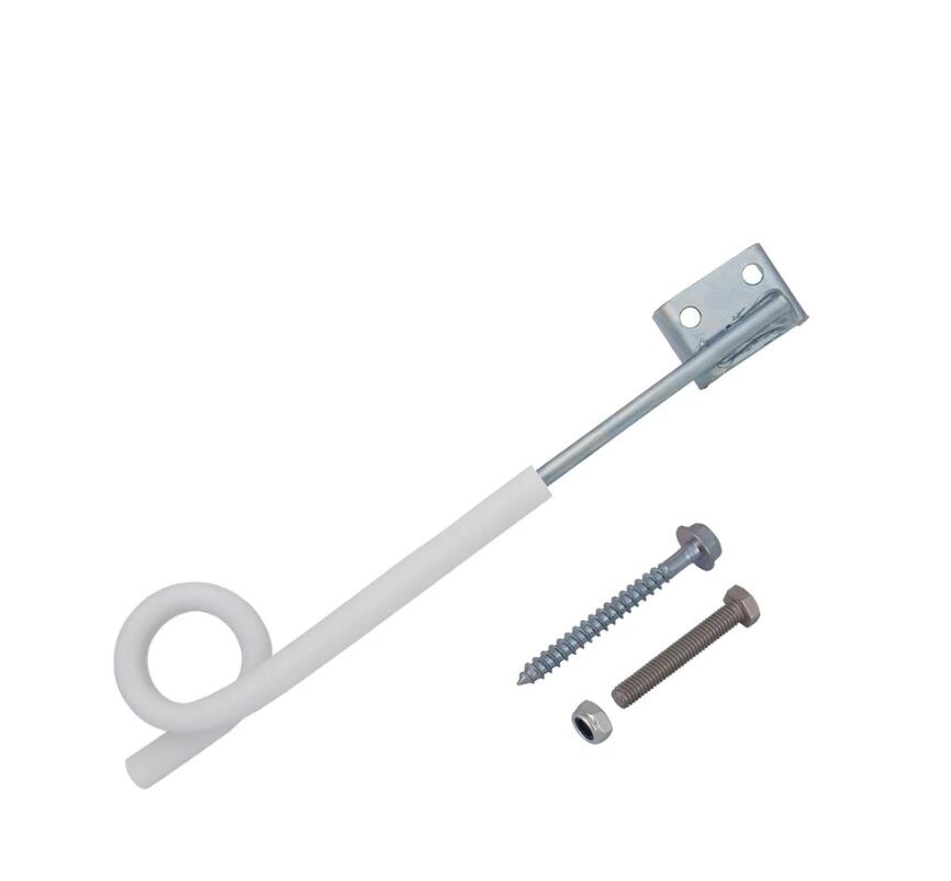 20PCS Premium 250mm Offset Pigtail Insulator Outrigger Electric Fence Star Picket Post AU