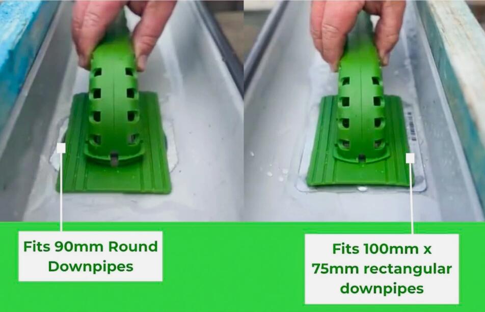 3PCS Premium Gutter Guard Downpipe Leaf Blockage Stopper EZY DIY Filter Strainer AU