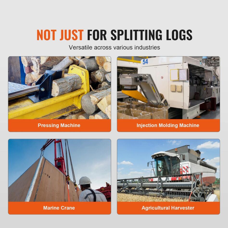 Heavy Duty 4000 PSI Hydraulic Wood Log Splitter Pump Kit Gear Pump 13GPM 2 Stage with Coupling