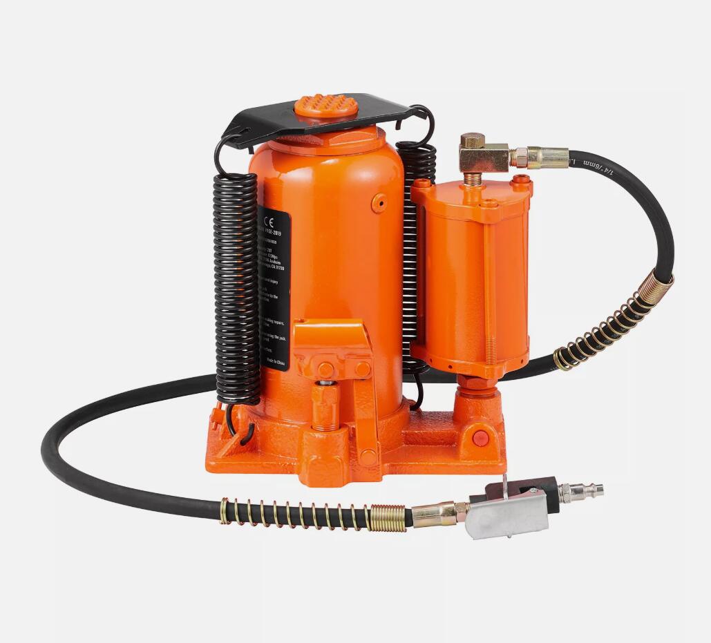 20 Ton Professional Air Hydraulic Bottle Jack Lift Adjustable Automotive Car Repair Shop