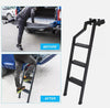 Universal Heavy Duty 35in Pickup Truck Tailgate Foot Step Ladder Extension Iron AU