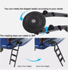 Universal Heavy Duty 35in Pickup Truck Tailgate Foot Step Ladder Extension Iron AU
