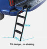 Universal Heavy Duty 35in Pickup Truck Tailgate Foot Step Ladder Extension Iron AU