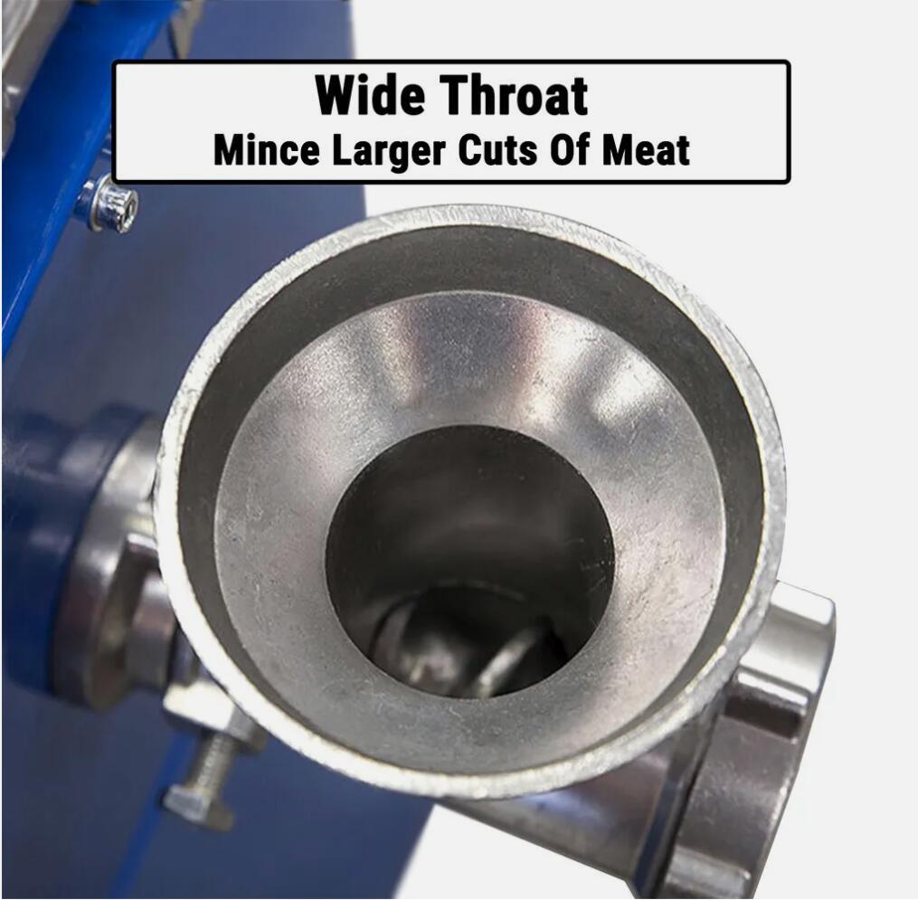 10" Electric Meat-cutting Bandsaw With Mincer Meat Saw Cutting Mincer Sausage Grinder