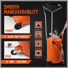 Large 80L Car Engine Waste Oil Drainer Tank Workshop Mobile Telescopic Extractor AU
