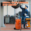 Large 80L Car Engine Waste Oil Drainer Tank Workshop Mobile Telescopic Extractor AU
