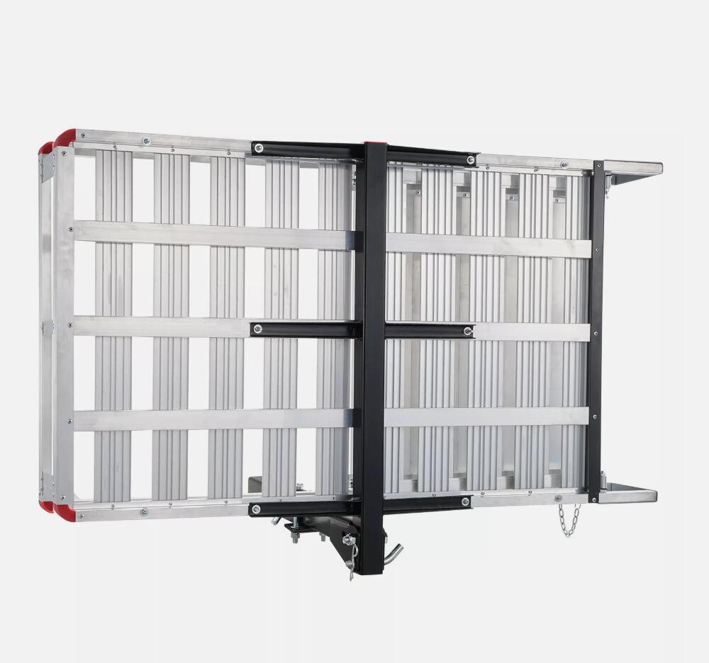 Large Durable Heavy Hitch Mount Wheelchair Scooter Carrier With Folding Ramp 500LBS