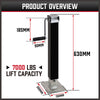 3175KG 7000LBS Heavy Duty Trailer Canopy Caravan Jack Stand Legs Premium AU