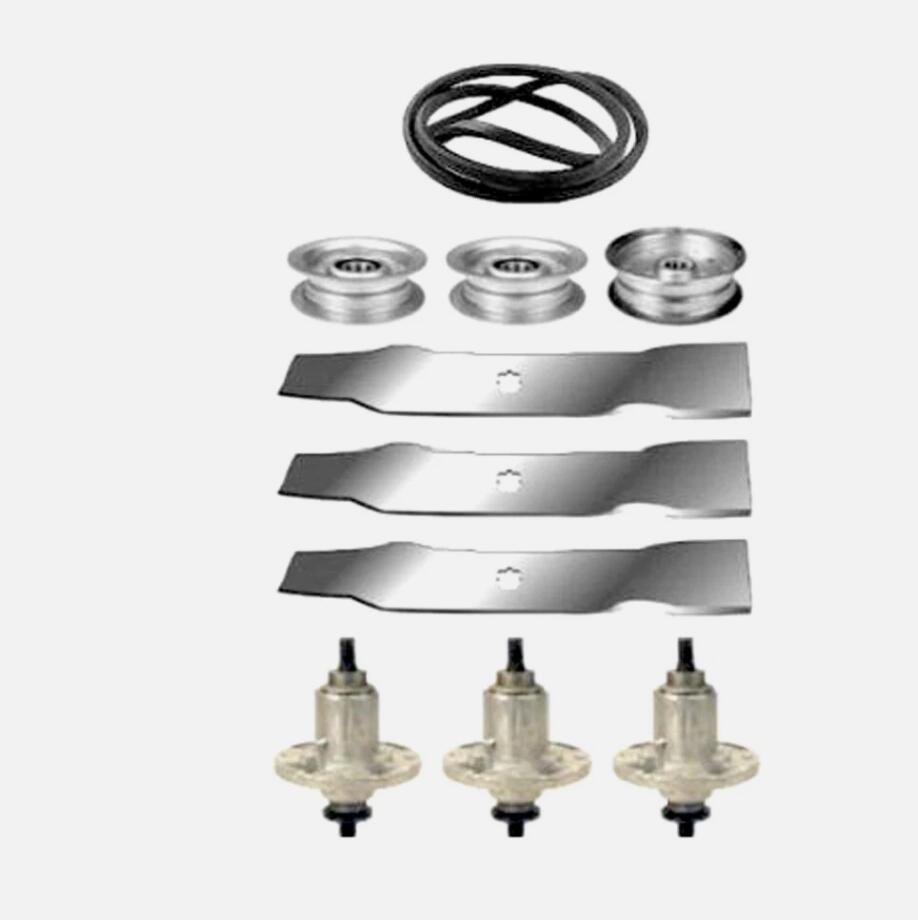 UPGRADED Rebuild Kit for 48" John Deere Mowers 145 LA145 LA155 LA165 X140 D140 BLADES