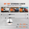 4PCS Universal Adjustable Ratchet Cargo Bar Barrier Divider 89-104