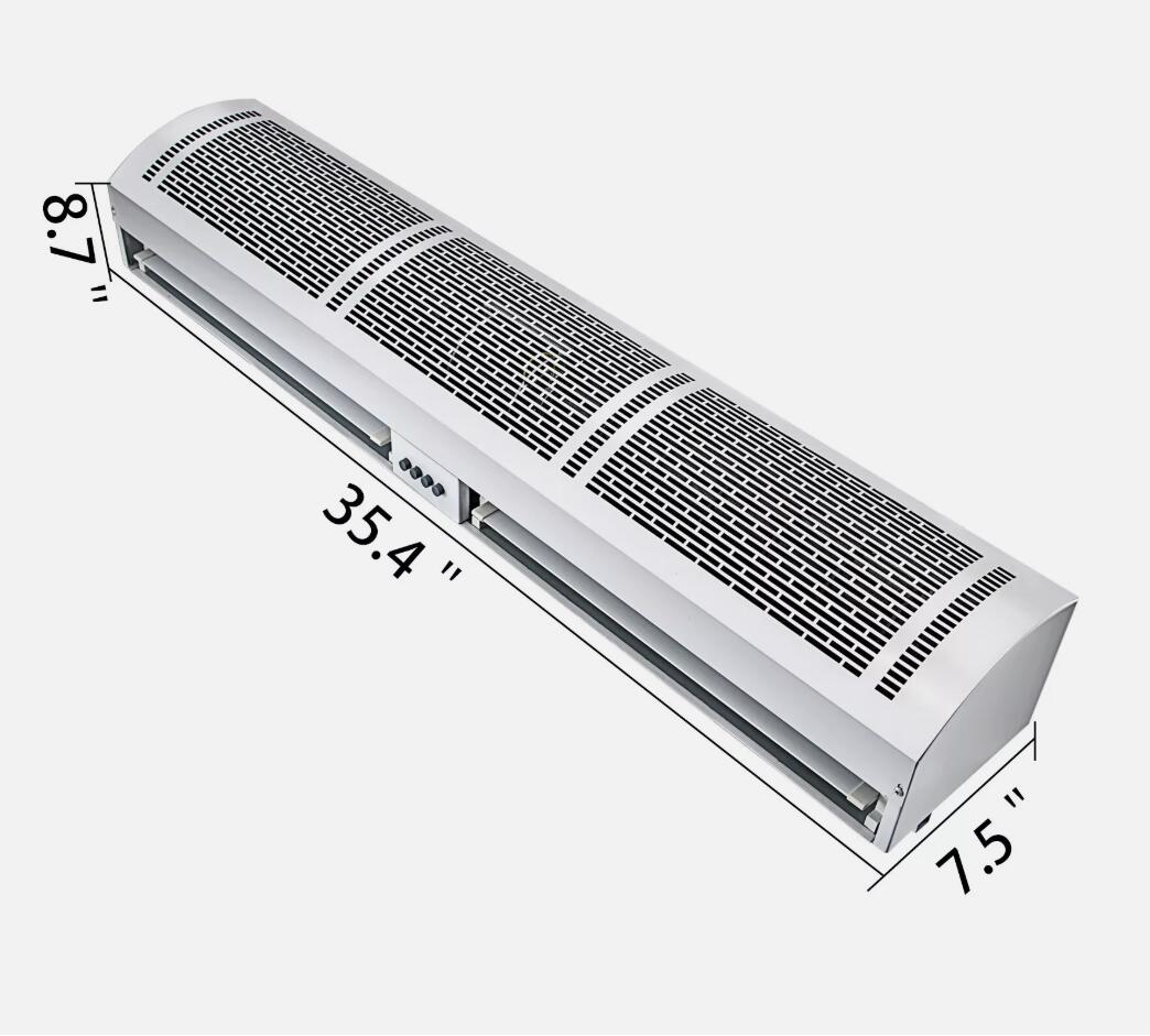 Heavy Duty 900mm Air Curtain Large Airflow 3 Speeds Adjustable Commercial Use AU