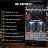 Premium GDI TFSI EFI Fuel Injector Cleaner & Tester Ultrasonic Cleaning 6 Cylinder CT400 AU