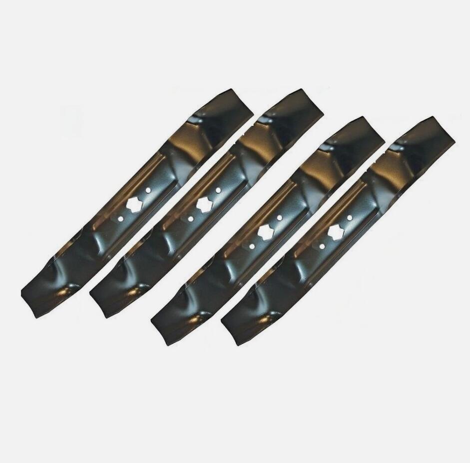 UPGRADED 4PCS 3n1 Mulching Blades for 38" MTD Ride on Mowers 942-0610 742-0610A