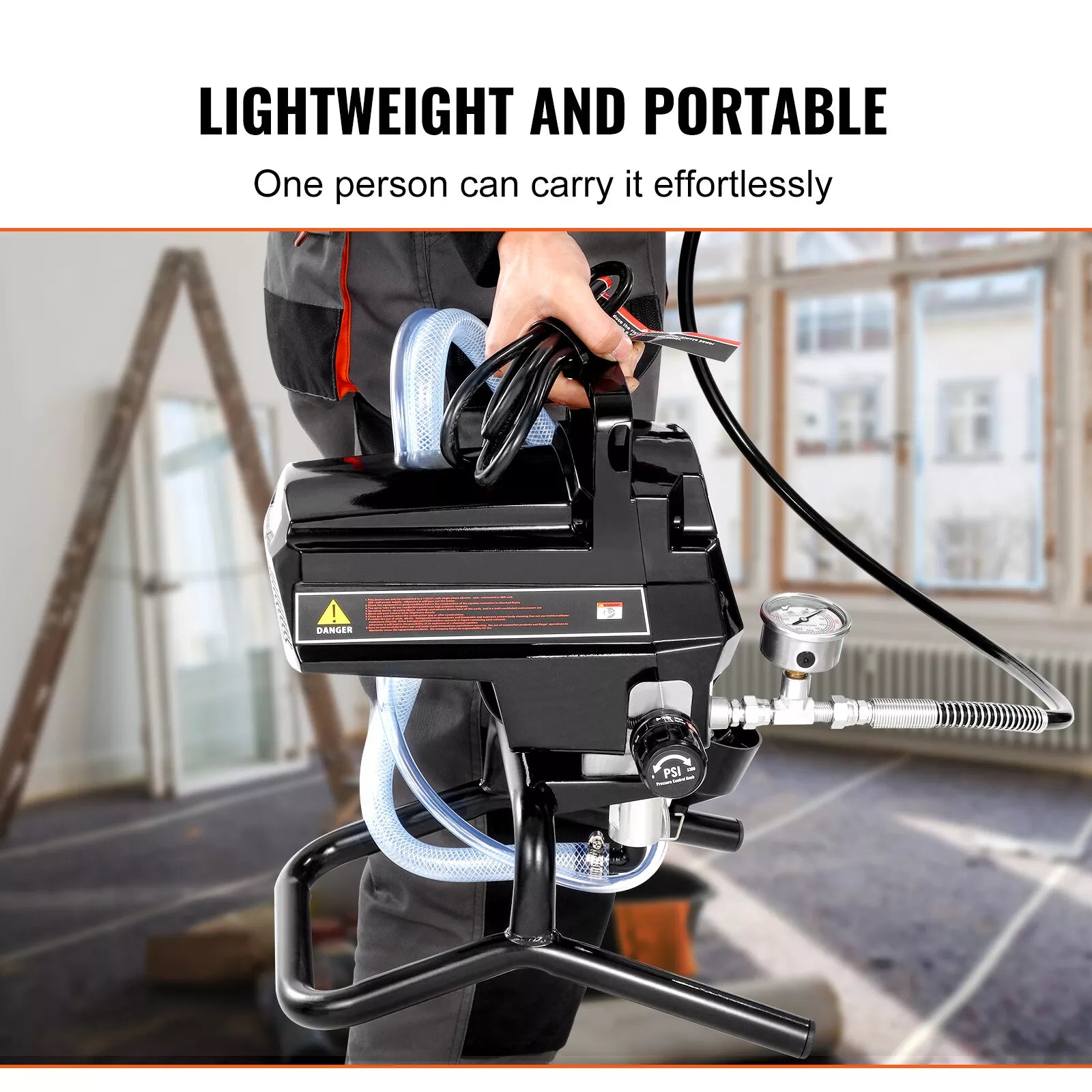 AU Powerful 950W 3000PSI Stand Electric Airless Paint Sprayer Handheld New