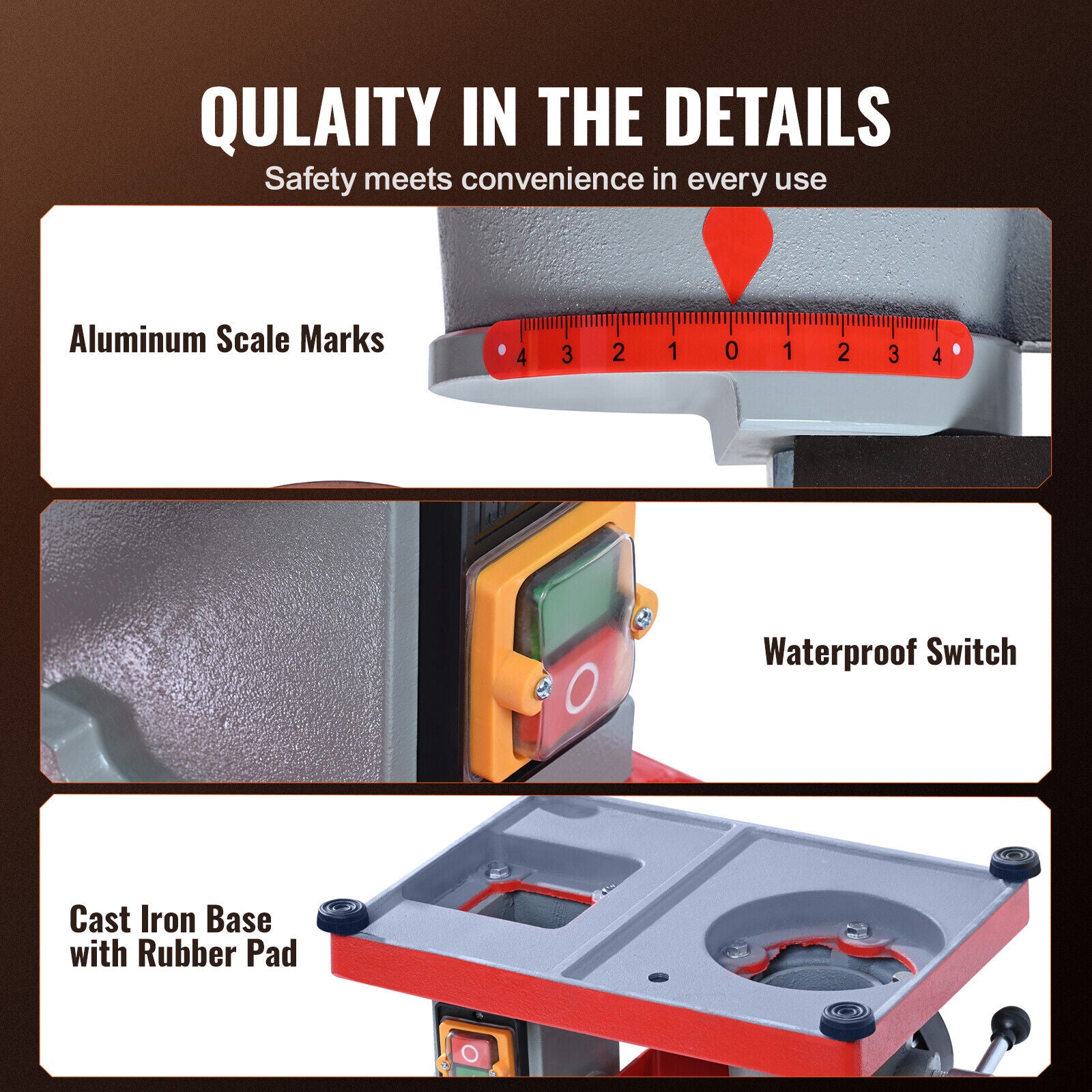 370W 3600RPM Circular Saw Blade Sharpener Grinder with 5-inch Grinding Wheel