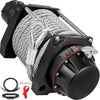 9071kg Industrial Hydraulic Winch Anchor Winch with 24m Strong Steel Cable Adapter Kit