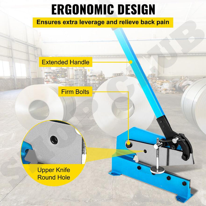 12" 300mm Hand Shear Steel Metal Plate