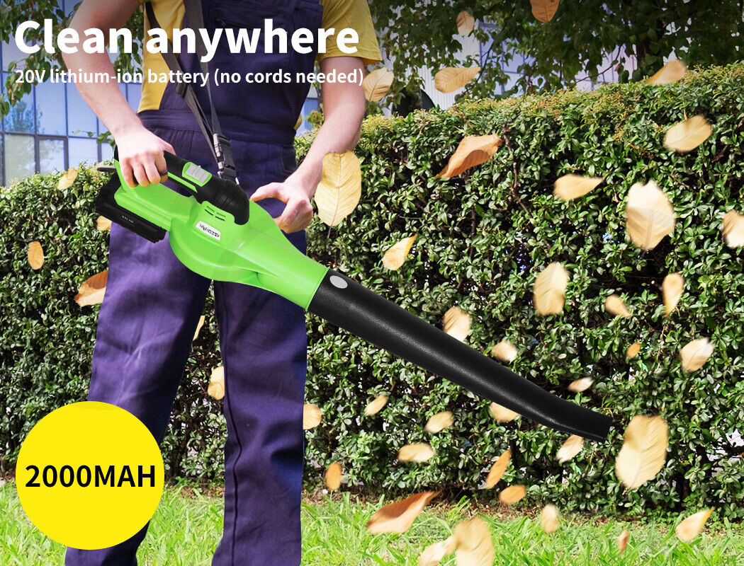 Electric Cordless Leaf Blower with Lithium Battery