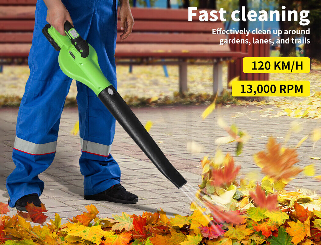 Electric Cordless Leaf Blower with Lithium Battery