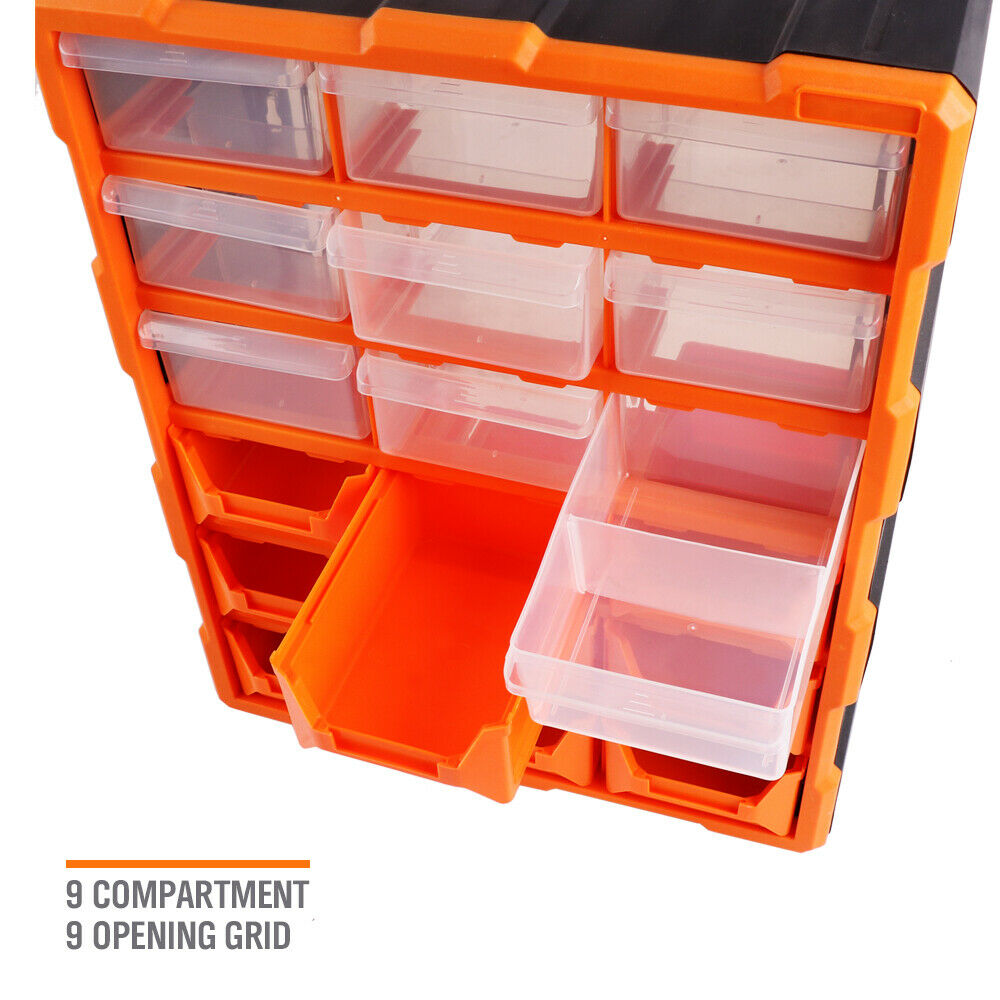 Tool Storage Organizer Drawers Cabinet with Dividers