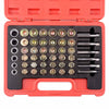 114pc Oil Pan Thread Repair Kit Sump Gearbox Drain Plug Tool Set